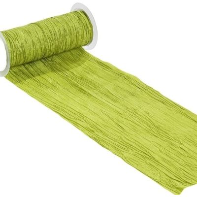 Hobbyfun CREApop® Fripe Dekoband 20 cm x 10 m, hellgrün Hobbyfun CREApop® Fripe Dekoband 20 cm x 10 m, hellgrün