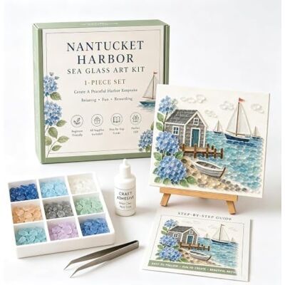 Generic Sea Glass Kunstset Seaglass DIY Mosaik Art Kunsthandwerk für Erwachsene Religiöses Mosaik Perlen Art Kit Bastelset mit Holzständer & Anleitung für Anfänger und garantiert motivierendes Gestalten Generic Sea Glass Kunstset Seaglass DIY Mosaik Art Kunsthandwerk für Erwachsene Religiöses Mosaik Perlen Art Kit Bastelset mit Holzständer & Anleitung für Anfänger und garantiert motivierendes Gestalten