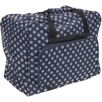 Unbekannt Nähmaschinen Tasche XL (blau/weiß gepunktet) Unbekannt Nähmaschinen Tasche XL (blau/weiß gepunktet)