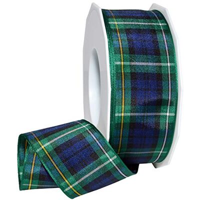 Morex 97540/25-02 Edinburgh Band, 100% Polyester, Campbell Tartan, 1.5 inches by 27 yards, 24 Meter Morex 97540/25-02 Edinburgh Band, 100% Polyester, Campbell Tartan, 1.5 inches by 27 yards, 24 Meter