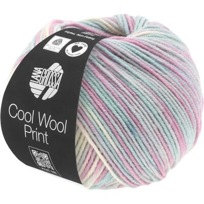 Lana Grossa Cool Wool Print Extrafeine Merinowolle waschmaschinenfest und filzfrei Handstrickgarn aus 100% Schurwolle (Merino extrafein) 50g Wolle zum Stricken & Häkeln 160m Garn FB 792 Lana Grossa Cool Wool Print Extrafeine Merinowolle waschmaschinenfest und filzfrei Handstrickgarn aus 100% Schurwolle (Merino extrafein) 50g Wolle zum Stricken & Häkeln 160m Garn FB 792