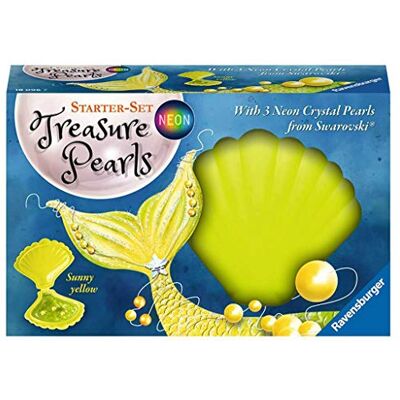 Ravensburger 18096 Treasure Pearls Neon Sunny Yellow Ravensburger 18096 Treasure Pearls Neon Sunny Yellow