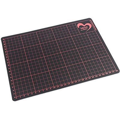 Ideen mit Herz Schneidematte, selbstheilend, Ideen-mit-Herz-Design mit Bemaßung, Zentimetereinteilung schnittfeste Arbeits-Unterlage zum Basteln, Scrapbooking, Modellbau (Din A4 30 x 22 cm) Ideen mit Herz Schneidematte, selbstheilend, Ideen-mit-Herz-Design mit Bemaßung, Zentimetereinteilung schnittfeste Arbeits-Unterlage zum Basteln, Scrapbooking, Modellbau (Din A4 30 x 22 cm)