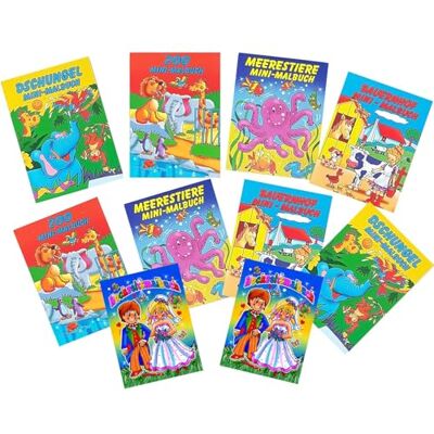 Libetui 10 Malbücher für Kinder – Mini Malhefte 5 Themen Kindermalbücher Dschungel, Bauernhof, Zoo, Meer & Hochzeit, Mitgebsel, Restaurant, Kita, Hort & Kindergeburtstag, B6 Libetui 10 Malbücher für Kinder – Mini Malhefte 5 Themen Kindermalbücher Dschungel, Bauernhof, Zoo, Meer & Hochzeit, Mitgebsel, Restaurant, Kita, Hort & Kindergeburtstag, B6