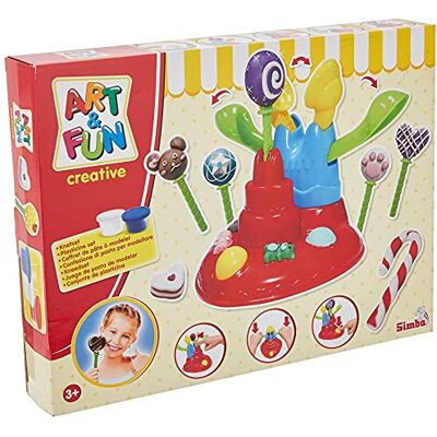 Simba 106324055 Art & Fun Knetset Süßigkeiten Simba 106324055 Art & Fun Knetset Süßigkeiten