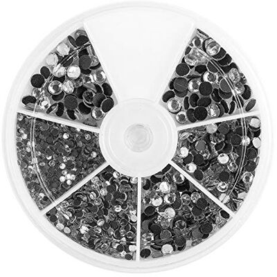 Ideen mit Herz Hotfix-Strasssteine aus Glas Klar Set mit 1500 Stück Größen-Mix: 2 mm, 3 mm, 4 mm, 5 mm Hot-Fix Glas-Kristalle Schmucksteine zum Aufbügeln Ideen mit Herz Hotfix-Strasssteine aus Glas Klar Set mit 1500 Stück Größen-Mix: 2 mm, 3 mm, 4 mm, 5 mm Hot-Fix Glas-Kristalle Schmucksteine zum Aufbügeln