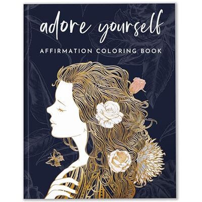 RYVE Malbuch für Erwachsene für Frauen – Affirmationen Malbuch für Achtsamkeit – Stressabbau-Malbuch für Erwachsene, Malbücher für Erwachsene, Entspannung, Angstfarbbuch für Erwachsene RYVE Malbuch für Erwachsene für Frauen – Affirmationen Malbuch für Achtsamkeit – Stressabbau-Malbuch für Erwachsene, Malbücher für Erwachsene, Entspannung, Angstfarbbuch für Erwachsene