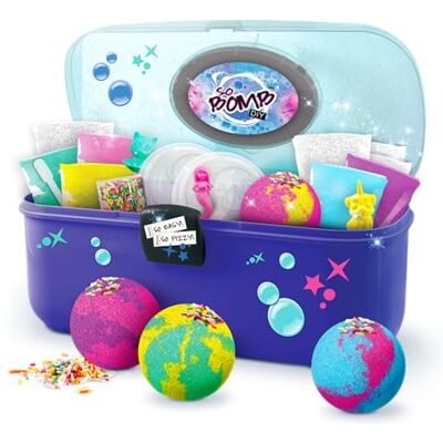 Canal Toys So Bomb Badebomben-Set im Beauty-Koffer ab 8 J. BBD 004 Badekugeln Selber Machen Mehrfarbig mit Überraschungen Handgemachter Badespaß Kreatives Bastelset Geschenkidee Kinder Canal Toys So Bomb Badebomben-Set im Beauty-Koffer ab 8 J. BBD 004 Badekugeln Selber Machen Mehrfarbig mit Überraschungen Handgemachter Badespaß Kreatives Bastelset Geschenkidee Kinder
