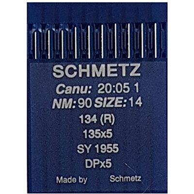 SCHMETZ 10 Nadeln 134 R Stärke 90 SCHMETZ 10 Nadeln 134 R Stärke 90
