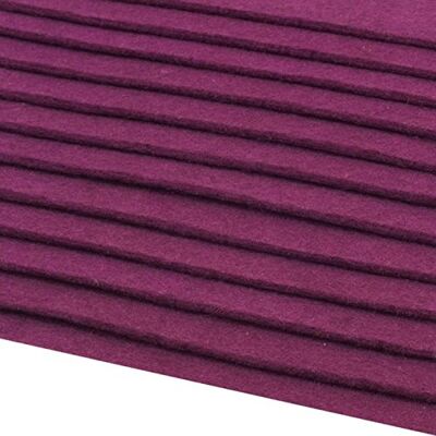 Schnoschi 12 Filzplatten Bastelfilz Filz violett 2-3 mm dick DIN A4 20x30 cm Schnoschi 12 Filzplatten Bastelfilz Filz violett 2-3 mm dick DIN A4 20x30 cm