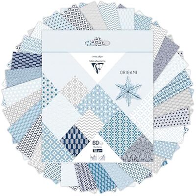 Clairefontaine 95637C 16 Bogen Origamipapier 15x15cm 70g Winter Clairefontaine 95637C 16 Bogen Origamipapier 15x15cm 70g Winter