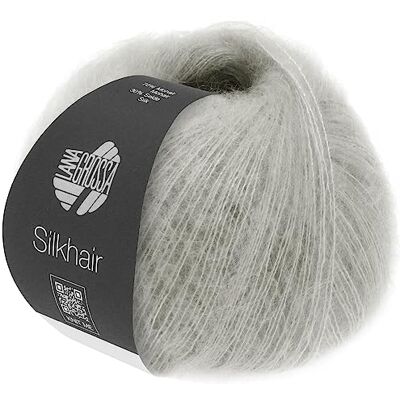 Lana Grossa Silkhair Feines Lace-Garn aus Superkid Mohair mit Seide Handstrickgarn aus 70% Mohair (Superkid) & 30% Seide 25g Wolle zum Stricken & Häkeln 210m Garn FB 184 Lana Grossa Silkhair Feines Lace-Garn aus Superkid Mohair mit Seide Handstrickgarn aus 70% Mohair (Superkid) & 30% Seide 25g Wolle zum Stricken & Häkeln 210m Garn FB 184