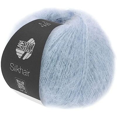 Lana Grossa Silkhair Feines Lace-Garn aus Superkid Mohair mit Seide Handstrickgarn aus 70% Mohair (Superkid) & 30% Seide 25g Wolle zum Stricken & Häkeln 210m Garn FB 92 Lana Grossa Silkhair Feines Lace-Garn aus Superkid Mohair mit Seide Handstrickgarn aus 70% Mohair (Superkid) & 30% Seide 25g Wolle zum Stricken & Häkeln 210m Garn FB 92