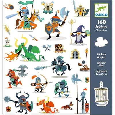 Djeco Globossticker, InasPegatine, mehrfarbig, 160 Stück Djeco Globossticker, InasPegatine, mehrfarbig, 160 Stück