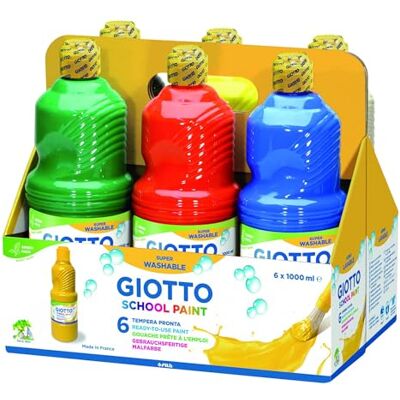 Giotto Tempera Fertig Sortiment - Farbe Giotto Tempera Fertig Sortiment - Farbe