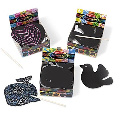Melissa & Doug Pack mit 3 Scratch Art Mini Notizen – Ozean Natur und Lieblingsdinge Melissa & Doug Pack mit 3 Scratch Art Mini Notizen – Ozean Natur und Lieblingsdinge