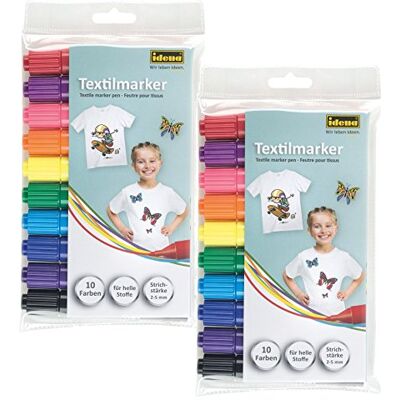 Idena 60035 Textilmarker für helle Stoffe Idena 60035 Textilmarker für helle Stoffe
