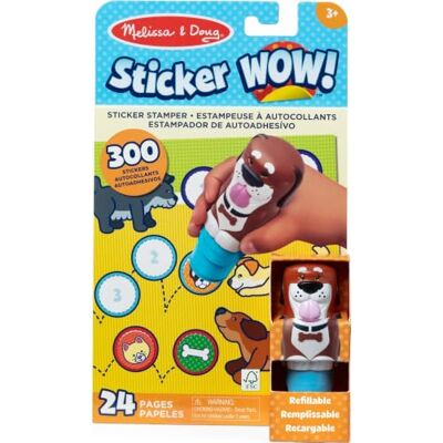 Melissa & Doug Sticker Wow! Sticker Stamper & Activity Pad - Hund Melissa & Doug Sticker Wow! Sticker Stamper & Activity Pad - Hund