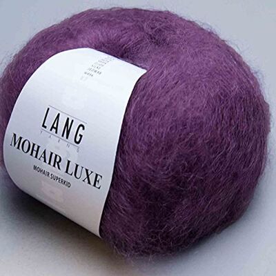 Lang Yarns Mohair Luxe 0346 violett mittel Lang Yarns Mohair Luxe 0346 violett mittel