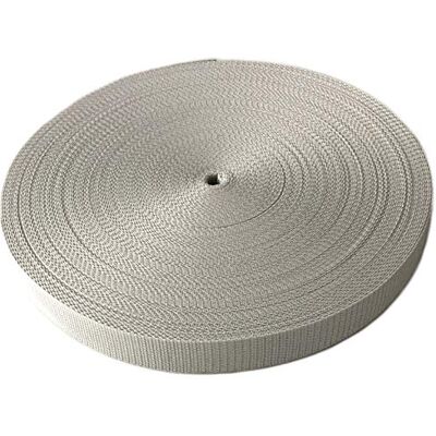 Schnoschi Gurtband Polypropylen 5 Meter lang – viele Verschiedene Breiten und Farben 10mm 15mm 20mm 25mm 30mm 40mm 50 mm (hellgrau, 25 mm) Schnoschi Gurtband Polypropylen 5 Meter lang – viele Verschiedene Breiten und Farben 10mm 15mm 20mm 25mm 30mm 40mm 50 mm (hellgrau, 25 mm)