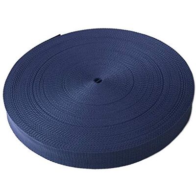 Schnoschi Gurtband Polypropylen 5 Meter lang – viele Verschiedene Breiten und Farben 10mm 15mm 20mm 25mm 30mm 40mm 50 mm (dunkelblau, 40 mm) Schnoschi Gurtband Polypropylen 5 Meter lang – viele Verschiedene Breiten und Farben 10mm 15mm 20mm 25mm 30mm 40mm 50 mm (dunkelblau, 40 mm)