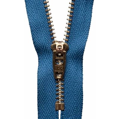 YKK Semi Auto Lock Reißverschluss Nr. 145 Schiefer Blau 13 cm Länge YKK Semi Auto Lock Reißverschluss Nr. 145 Schiefer Blau 13 cm Länge