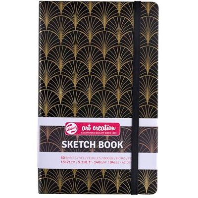 Skizzenbuch Art Deco 13 x 21 cm, 140 g, 80 Blatt Skizzenbuch Art Deco 13 x 21 cm, 140 g, 80 Blatt