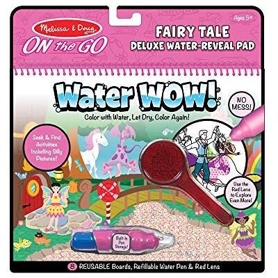Melissa & Doug 40173 Water Wow-Fairy Tale Deluxe Activity Pad Reise ab 3 Jahren Geschenk für Jungen oder Mädchen Melissa & Doug 40173 Water Wow-Fairy Tale Deluxe Activity Pad Reise ab 3 Jahren Geschenk für Jungen oder Mädchen