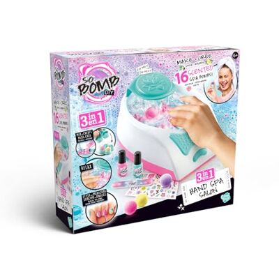 Canal Toys So Bomb 3-in-1 Hand Spa Salon Badebomben Maniküre Wellness bis zu 16 Bomben herstellen inkl. Nagellack, Feile & Zubehör DIY-Set für Kinder ab 6 Jahren BBD 050 Canal Toys So Bomb 3-in-1 Hand Spa Salon Badebomben Maniküre Wellness bis zu 16 Bomben herstellen inkl. Nagellack, Feile & Zubehör DIY-Set für Kinder ab 6 Jahren BBD 050
