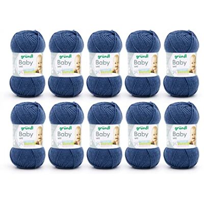 Grundl Modell 3458-11 Bunt Babywolle - Garn für Babys Grundl Modell 3458-11 Bunt Babywolle - Garn für Babys