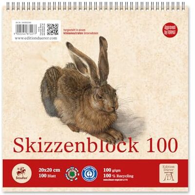 Staufen Lumart Skizzenblock 2 Stück à 100 Blatt, DIN A5, 100 g/m² Staufen Lumart Skizzenblock 2 Stück à 100 Blatt, DIN A5, 100 g/m²