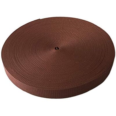 Schnoschi Gurtband Polypropylen 5 Meter lang – viele Verschiedene Breiten und Farben 10mm 15mm 20mm 25mm 30mm 40mm 50 mm (kastanienbraun, 30 mm) Schnoschi Gurtband Polypropylen 5 Meter lang – viele Verschiedene Breiten und Farben 10mm 15mm 20mm 25mm 30mm 40mm 50 mm (kastanienbraun, 30 mm)