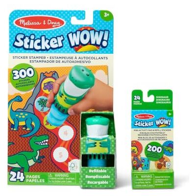 Melissa & Doug Sticker Wow Stempel-Set Dinosaurier mit Nachfüllset Melissa & Doug Sticker Wow Stempel-Set Dinosaurier mit Nachfüllset