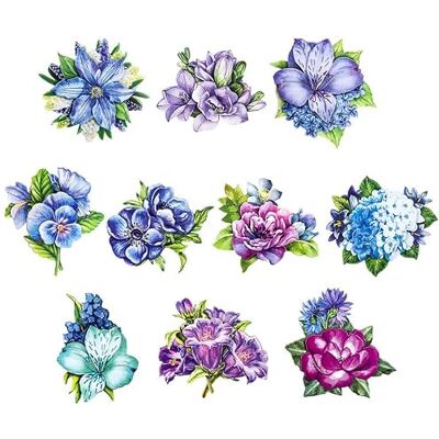 Ideen mit Herz 3-D Motive, ausgestanzt, ca. 7-10 cm, 10 Stück im Beutel Bilder zum Basteln & Dekorieren Grußkarten selber machen Bildmotive für Scrapbooking & DIY-Deko (Blumen in Blau & Violett) Ideen mit Herz 3-D Motive, ausgestanzt, ca. 7-10 cm, 10 Stück im Beutel Bilder zum Basteln & Dekorieren Grußkarten selber machen Bildmotive für Scrapbooking & DIY-Deko (Blumen in Blau & Violett)