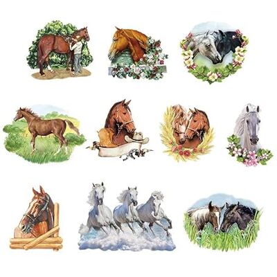 Ideen mit Herz 3-D Motive, ausgestanzt, ca. 7-10 cm, 10 Stück im Beutel Bilder zum Basteln & Dekorieren Grußkarten selber machen Bildmotive für Scrapbooking & DIY-Deko (Pferde) Ideen mit Herz 3-D Motive, ausgestanzt, ca. 7-10 cm, 10 Stück im Beutel Bilder zum Basteln & Dekorieren Grußkarten selber machen Bildmotive für Scrapbooking & DIY-Deko (Pferde)