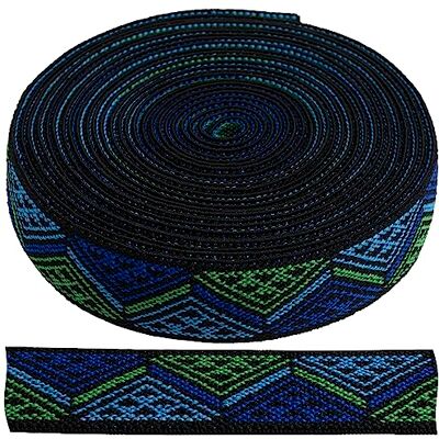 AERZETIX C67315 Elastische Band dekorativ gestrickt flach 4.5 m breite 25 mm Farbe Mehrfarbig konfektion kurzwaren, nähen von Unterhosen, sportbekleidung, stoffgürtel, Hosen, röcke AERZETIX C67315 Elastische Band dekorativ gestrickt flach 4.5 m breite 25 mm Farbe Mehrfarbig konfektion kurzwaren, nähen von Unterhosen, sportbekleidung, stoffgürtel, Hosen, röcke