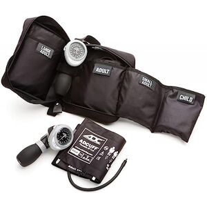 ADC Diagnostix Multikuf 732 – -Notfallmedizin-Set mit 4 Manschetten, professionelles handgehaltenes Aneroid-Blutdruckmessgerät, schwarz ADC Diagnostix Multikuf 732 – -Notfallmedizin-Set mit 4 Manschetten, professionelles handgehaltenes Aneroid-Blutdruckmessgerät, schwarz