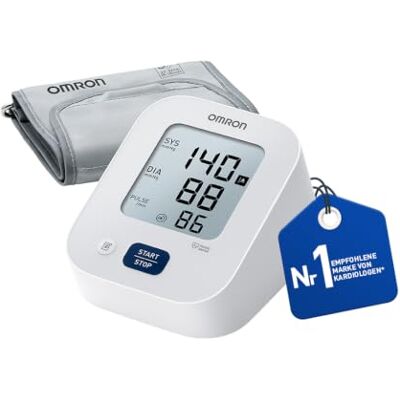 Omron X2 Essential digitales Oberarm-Blutdruckmessgerät, 22-32 cm Omron X2 Essential digitales Oberarm-Blutdruckmessgerät, 22-32 cm
