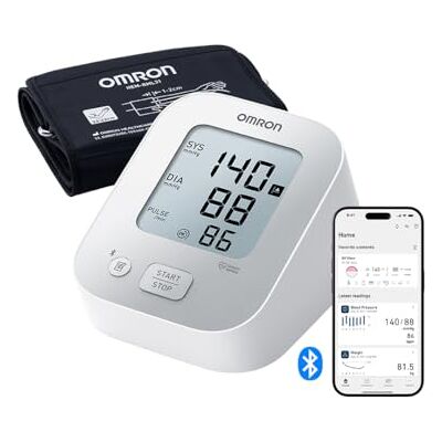 Omron X2+ Connect Oberarm-Blutdruckmessgerät mit App, klinisch validiert Omron X2+ Connect Oberarm-Blutdruckmessgerät mit App, klinisch validiert
