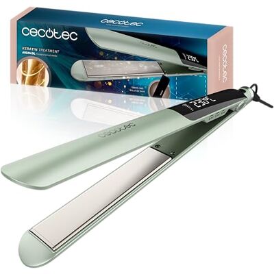 Cecotec Schmales Glätteisen mit Kabel Lisse Keratin Essence Olive, 130–230 Cecotec Schmales Glätteisen mit Kabel Lisse Keratin Essence Olive, 130–230
