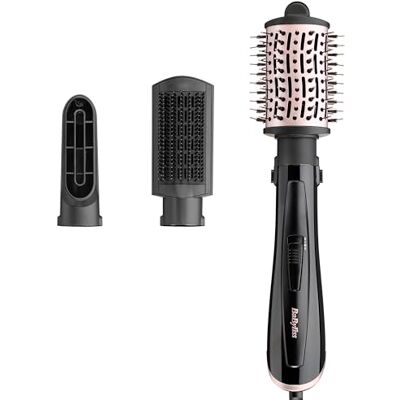 BaByliss Style Smooth 1000, 3-in-1 Warmluftbürste zum Föhnen, Glätten und für Volumen, 1000W, AS128E BaByliss Style Smooth 1000, 3-in-1 Warmluftbürste zum Föhnen, Glätten und für Volumen, 1000W, AS128E
