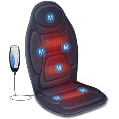 Snailax Massagesitzauflage mit Wärme und Vibration Snailax Massagesitzauflage mit Wärme und Vibration