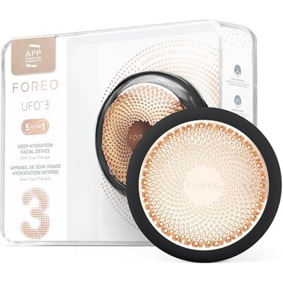 FOREO UFO 3 Deep Moisturizing – 5-in-1-Gesichtsspa, rotes Licht, Aufwärmen, Kühlung, Gesichtsmassage, Anti-Aging, Hautpflege, Schwarz FOREO UFO 3 Deep Moisturizing – 5-in-1-Gesichtsspa, rotes Licht, Aufwärmen, Kühlung, Gesichtsmassage, Anti-Aging, Hautpflege, Schwarz
