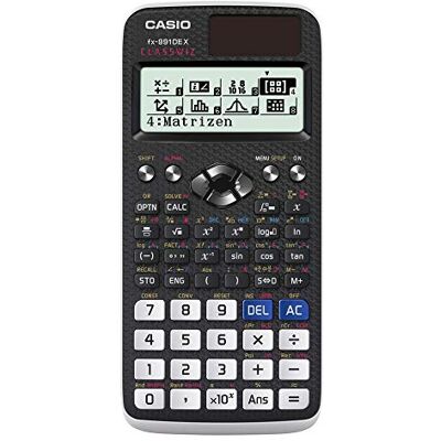 Casio FX-991DE X Schulrechner, natürliches Display, deutsche Menüführung 696 Funktionen, Matrixberechnung, Gleichungslöser, QR-Code Funktion, Integralberechnung, Wertetabelle, Solar/Batteriebetrieb Casio FX-991DE X Schulrechner, natürliches Display, deutsche Menüführung 696 Funktionen, Matrixberechnung, Gleichungslöser, QR-Code Funktion, Integralberechnung, Wertetabelle, Solar/Batteriebetrieb