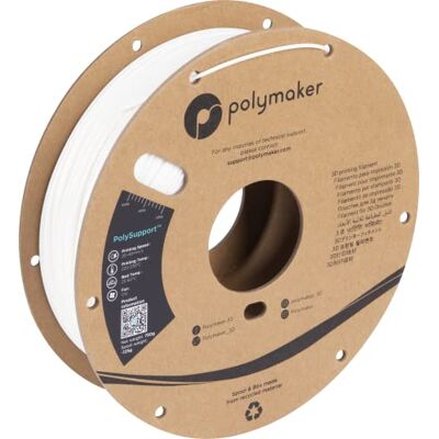 Polymaker PD04001 Polysupport Breakaway Filament Supportmaterial 1.75mm 750g Perlweiß 1St. Polymaker PD04001 Polysupport Breakaway Filament Supportmaterial 1.75mm 750g Perlweiß 1St.