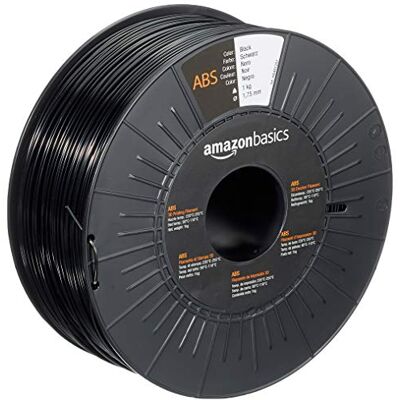 Amazon 1.75 mm schwarzer 3D-Drucker ABS-Filament, 1 kg Spule Amazon 1.75 mm schwarzer 3D-Drucker ABS-Filament, 1 kg Spule