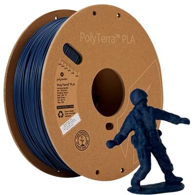 Polymaker PolyTerra PLA Army Blue 1.75mm 1kg Polymaker PolyTerra PLA Army Blue 1.75mm 1kg