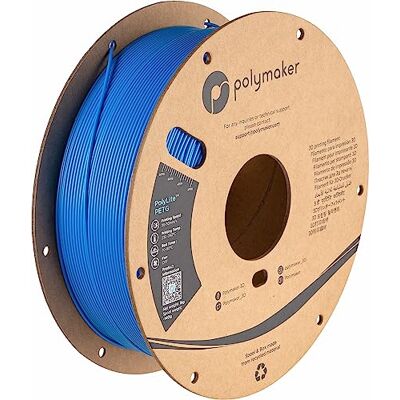 Polymaker PolyLite PETG 1.75mm 1kg Electric Blue Polymaker PolyLite PETG 1.75mm 1kg Electric Blue