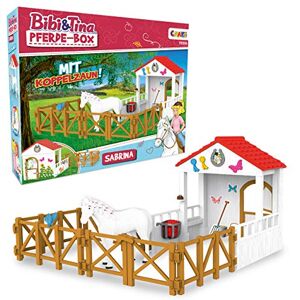 CRAZE Bibi und Tina Spielzeug Pferde Spielset Playset Horse Box Sabrina Pferdefiguren Spielfiguren inkl. Zubehör Bauernhof Spielzeug Pferde Mädchen Geschenk 19306 CRAZE Bibi und Tina Spielzeug Pferde Spielset Playset Horse Box Sabrina Pferdefiguren Spielfiguren inkl. Zubehör Bauernhof Spielzeug Pferde Mädchen Geschenk 19306