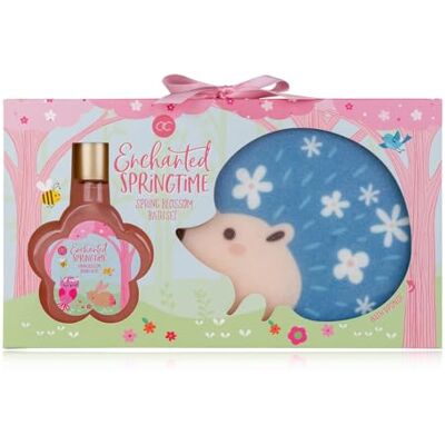 accentra Badeset ENCHANTED SPRINGTIME in Geschenkbox, inkl. 100ml Schaumbad und Badeschwamm in Igel-Form, Geschenkset für Frauen zum Frühling, Ostern oder Geburtstag, Wellness, Duft Spring Blossom accentra Badeset ENCHANTED SPRINGTIME in Geschenkbox, inkl. 100ml Schaumbad und Badeschwamm in Igel-Form, Geschenkset für Frauen zum Frühling, Ostern oder Geburtstag, Wellness, Duft Spring Blossom